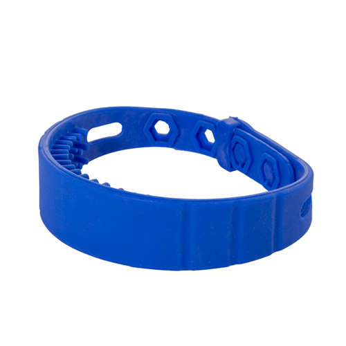 Silikonarmband E509-Blau UHF